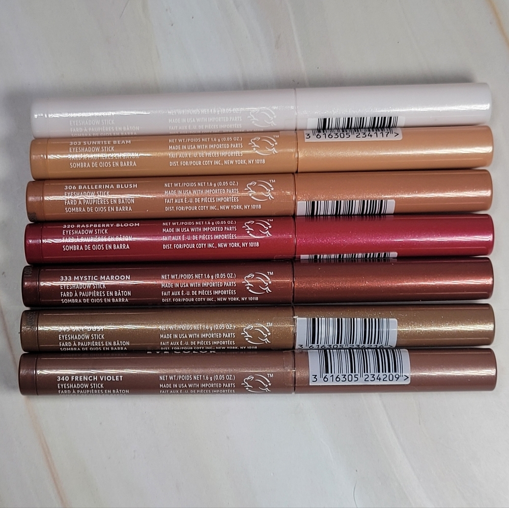 CoverGirl Clean Eye Color & L'Oréal Le Shadow Eyeshadow Stick Bundle NEW! - Picture 8 of 14